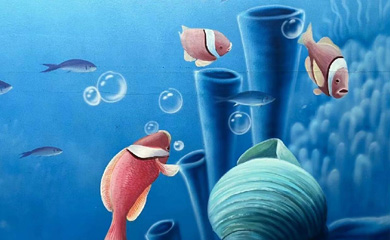 海洋风格 | 深蓝系奇幻海底世界