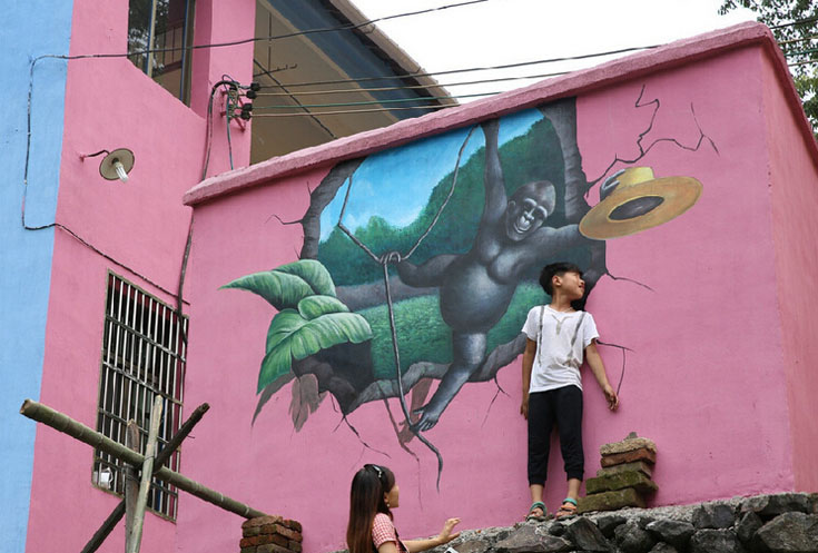 安徽3D立体画手绘