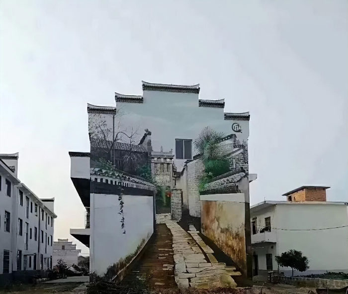 乡村建设彩绘