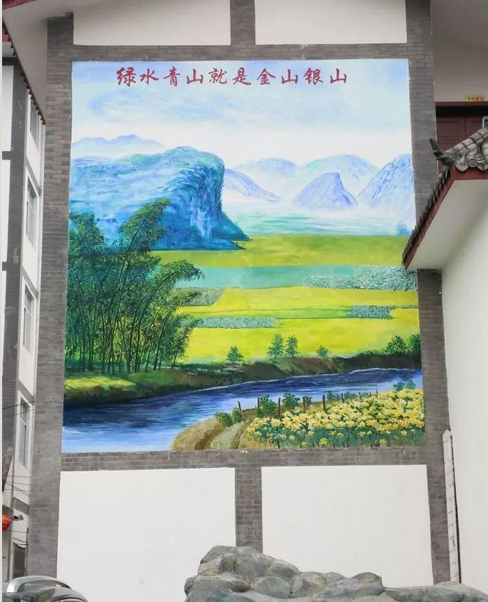 乡村建设彩绘