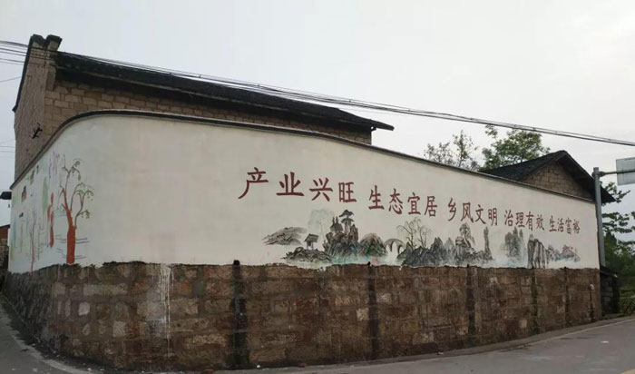 乡村建设彩绘