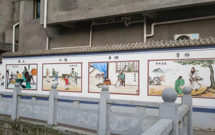 乡村建设彩绘